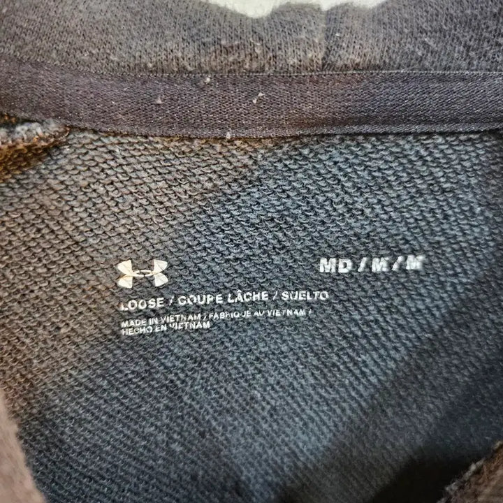 [BUNJANG] Under Armour Hoodie Black / <만원빈티지>언더아머 후드티 블랙