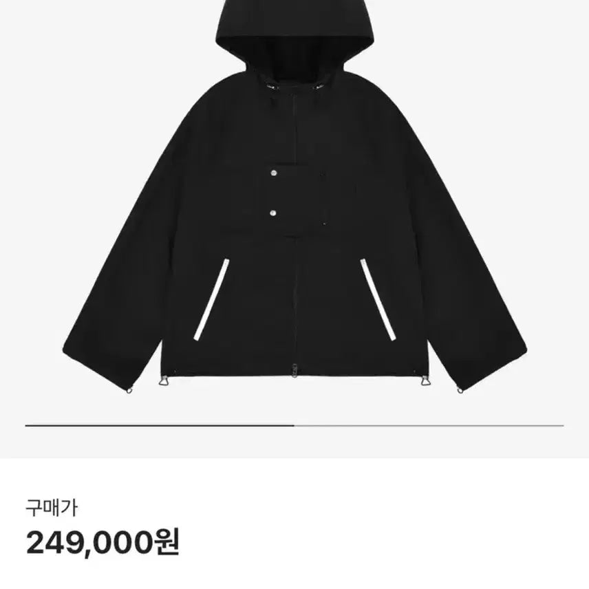 [BUNJANG] WAVINESS Windbreaker Size 1 / 웨이비니스 윈드브레이커 1사이즈