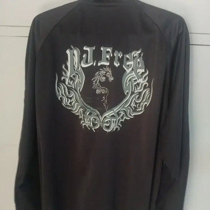 [BUNJANG] DJ FREE Japan Black Track Jacket / DJ FREE 일본 블랙 트랙탑 져지 자켓