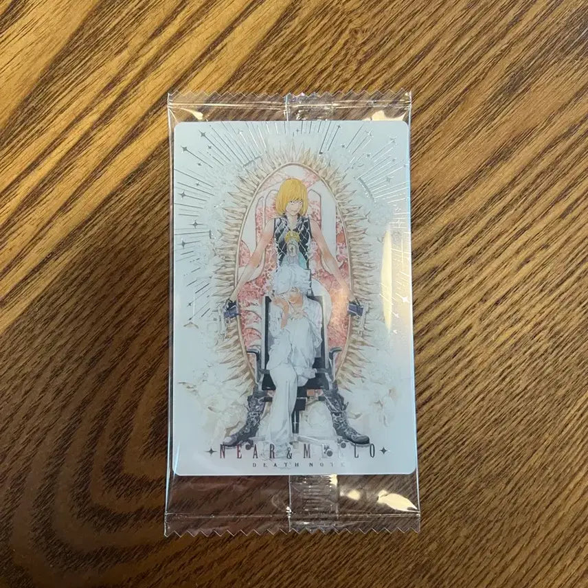 [BUNJANG] Death Note Nia &amp; Mello Wafer SR Card Goods / 데스노트 (니아,멜로) 웨하스 sr 카드 굿즈