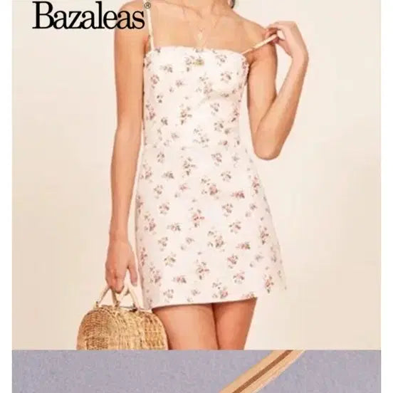 [BUNJANG] Flower Dress (As Worn by Jennie) / 플라워 원피스 (제니 착용)
