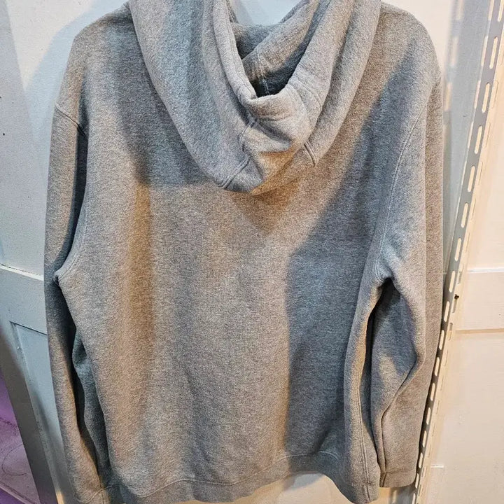 [BUNJANG] Nike Box Logo Hoodie Grey L / <만원빈티지>나이키 박스 로고 후드티 회색