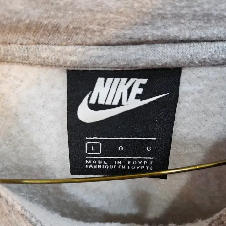 [BUNJANG] Nike Box Logo Hoodie Grey L / <만원빈티지>나이키 박스 로고 후드티 회색