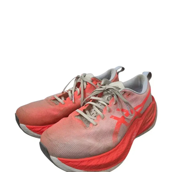 [BUNJANG] Asics Superblast White Sunrise Red Shoes 270 / 아식스 슈퍼블라스트 화이트 선라이즈 레드 270