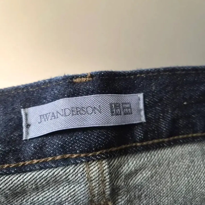 [BUNJANG] Uniqlo x JWA Straight Jeans 34 Blue / 유니클로 JWA 스트레이트진 34 68블루