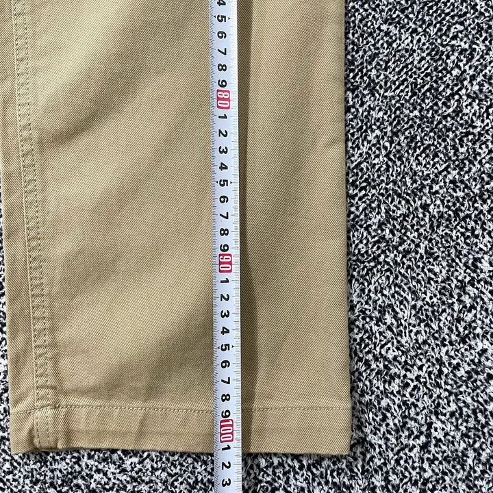 [BUNJANG] Uniform Bridge Cotton Straight Fit Pants Beige / 빈티지9. 유니폼브릿지 코튼 스트레이트핏 팬츠 베이지