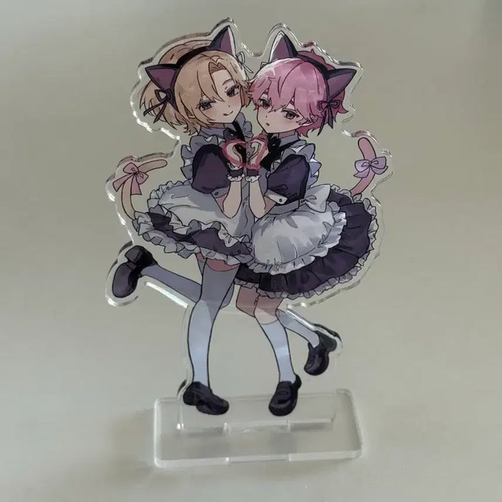 [BUNJANG] Playground Bambi Noah Acrylic Stand &amp; Can Badge Bundle / 지이이님 아크릴스탠드 플레이브 밤비 노아 캔뱃지