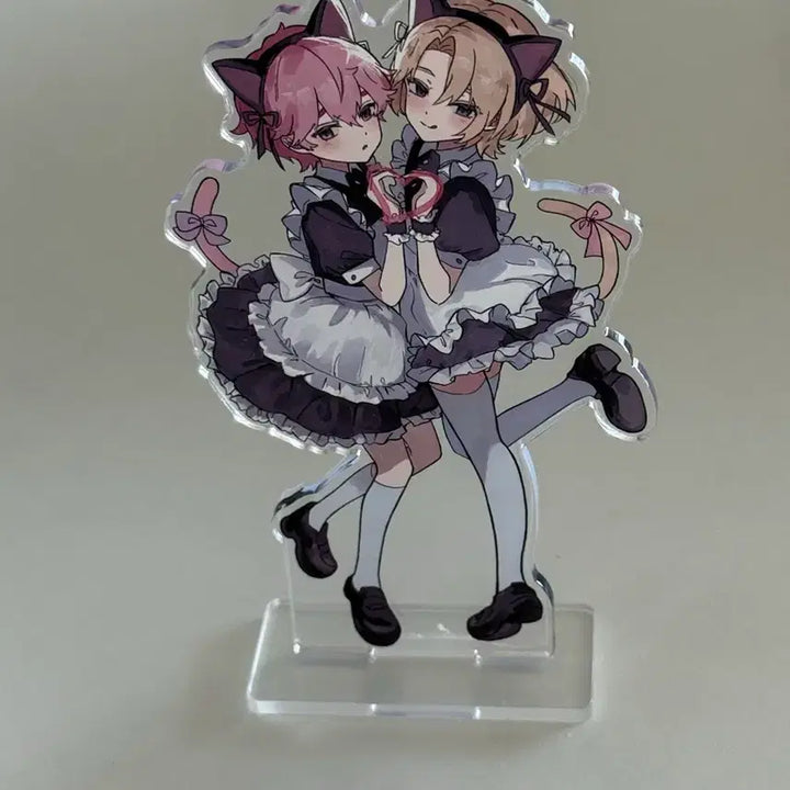 [BUNJANG] Playground Bambi Noah Acrylic Stand &amp; Can Badge Bundle / 지이이님 아크릴스탠드 플레이브 밤비 노아 캔뱃지