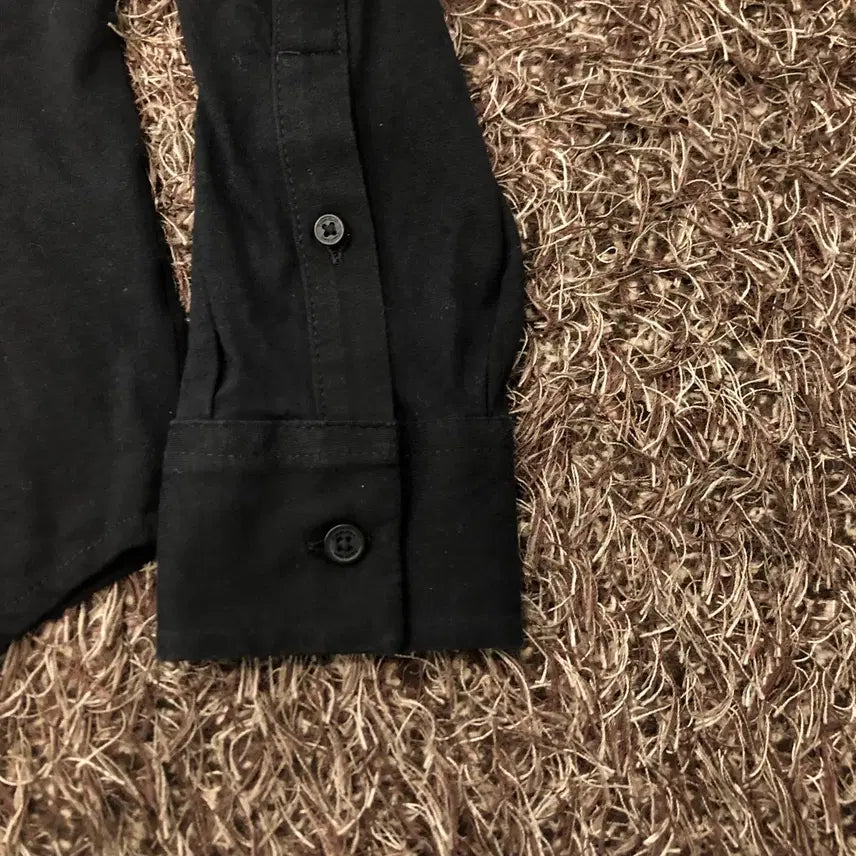 [BUNJANG] Calvin Klein Logo Shirt Black / S 캘빈클라인 로고 블랙 셔츠