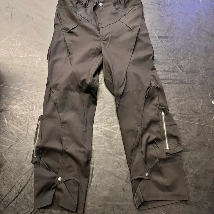 [BUNJANG] Cost Per Kilo Spiral Pants XL Black Cotton / XL 코스트퍼킬로 스파이럴 팬츠 새상품