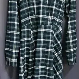 [BUNJANG] Visit in New York Check Shirt Dress / 비지트인뉴욕 체크 셔츠 드레스(66)
