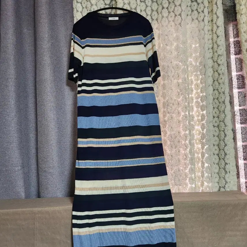 [BUNJANG] LIST Short Sleeve Knit Dress / 리스트반팔니트원피스.