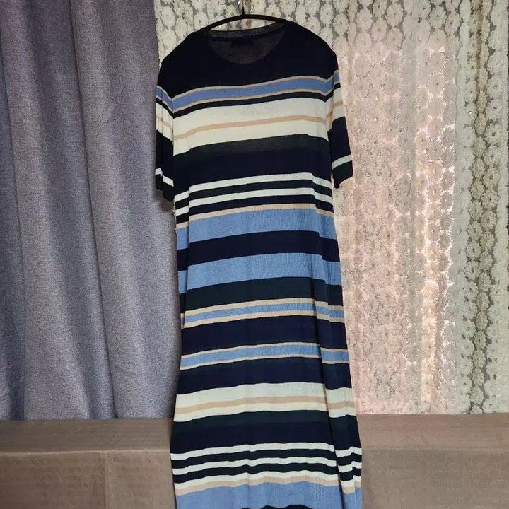 [BUNJANG] LIST Short Sleeve Knit Dress / 리스트반팔니트원피스.