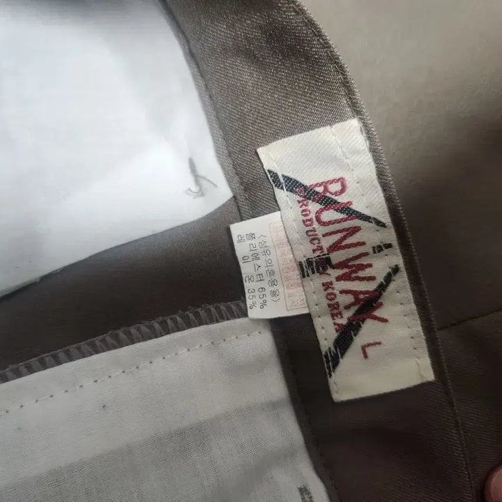 [BUNJANG] Khaki Slack Pants L / 카키 슬랙스 L