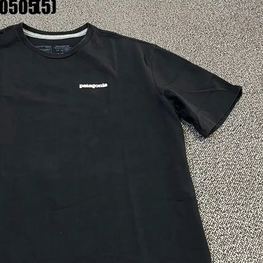 [BUNJANG] Patagonia Black Short Sleeve T-Shirt / 파타고니아 블랙 반팔 티셔츠