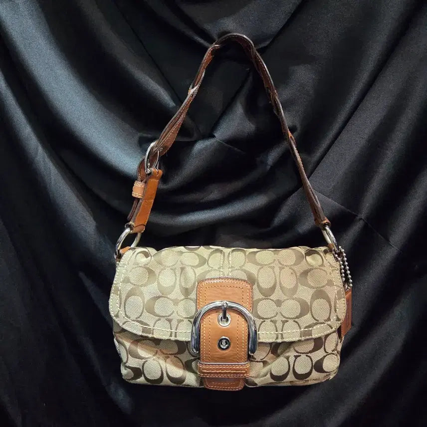 [BUNJANG] Coach Y2K Signature Shoulder Bag / 코치 y2k 시그니처 숄더백