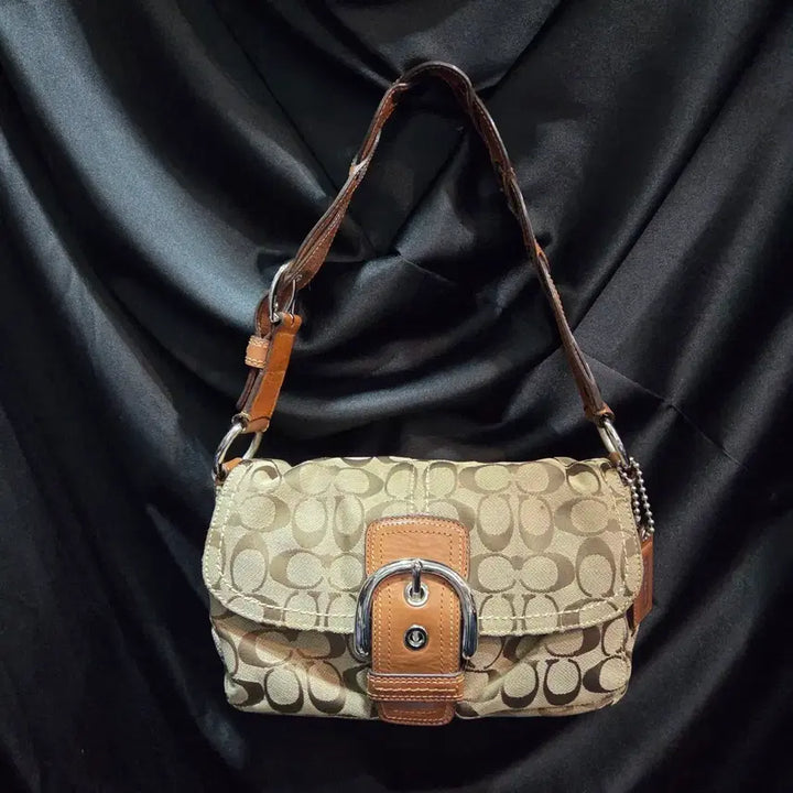 [BUNJANG] Coach Y2K Signature Shoulder Bag / 코치 y2k 시그니처 숄더백