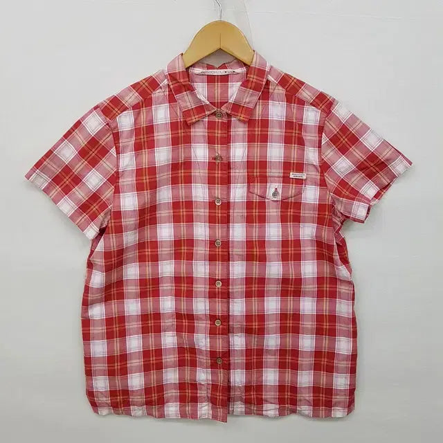 [BUNJANG] Mademoiselle Non Non Plaid Shirt / Mademoiselle NON NON 체크 셔츠