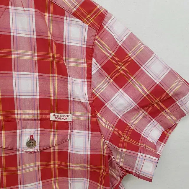 [BUNJANG] Mademoiselle Non Non Plaid Shirt / Mademoiselle NON NON 체크 셔츠