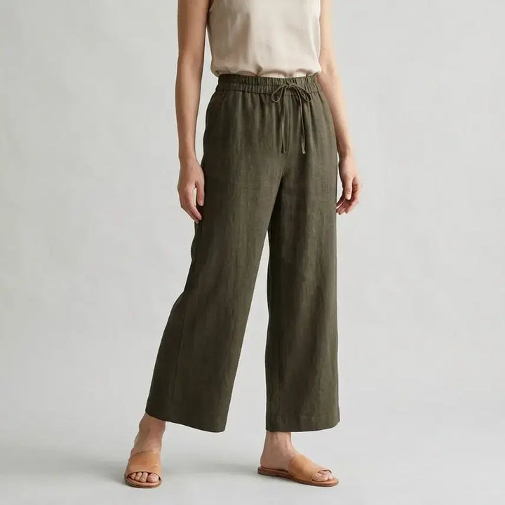 [BUNJANG] Derek Lam Linen Banding Pants (New) / [30]데렉램 린넨 밴딩 바지(새상품)