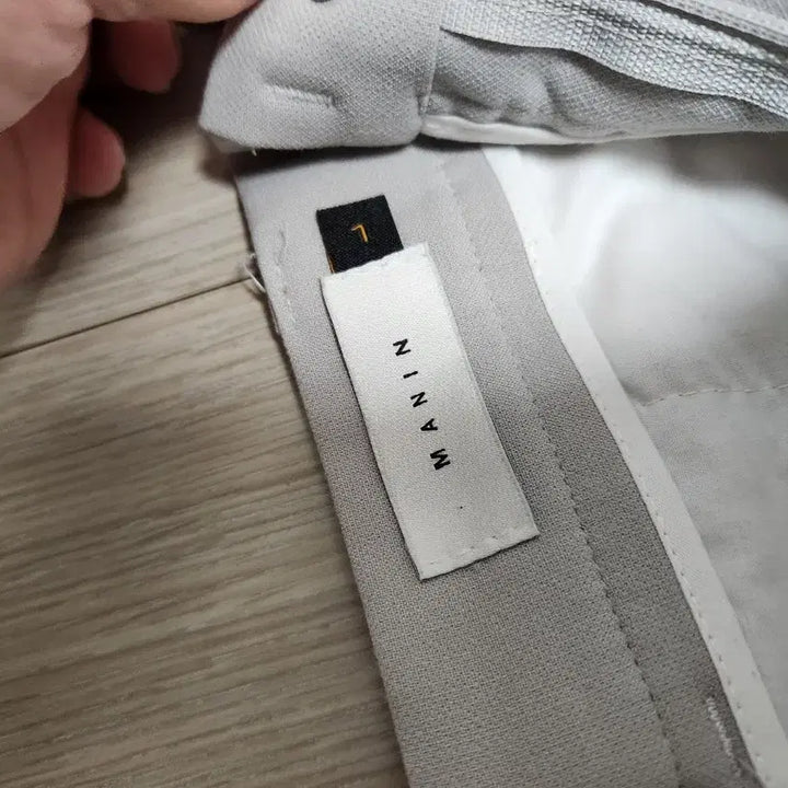 [BUNJANG] Light Grey Slacks L / 라이트 그레이 슬랙스 L