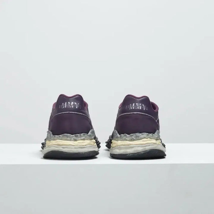[BUNJANG] Maison Mihara Yasuhiro x Bed J.W. Ford George OG Sole Mixed Material Low-Top Sneakers Purple / 메종 미하라 야스히로 X 베드 J.W. 포드 조지 스니커즈 퍼플