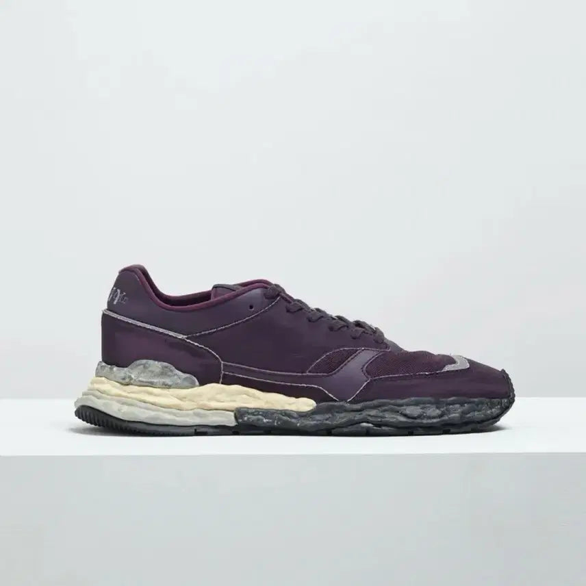 [BUNJANG] Maison Mihara Yasuhiro x Bed J.W. Ford George OG Sole Mixed Material Low-Top Sneakers Purple / 메종 미하라 야스히로 X 베드 J.W. 포드 조지 스니커즈 퍼플