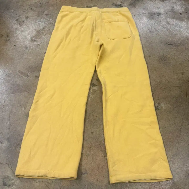 [BUNJANG] Abercrombie Training Pants Yellow Lemon / [정품/S] 아베크롬비 츄리닝 바지 옐로우 레몬