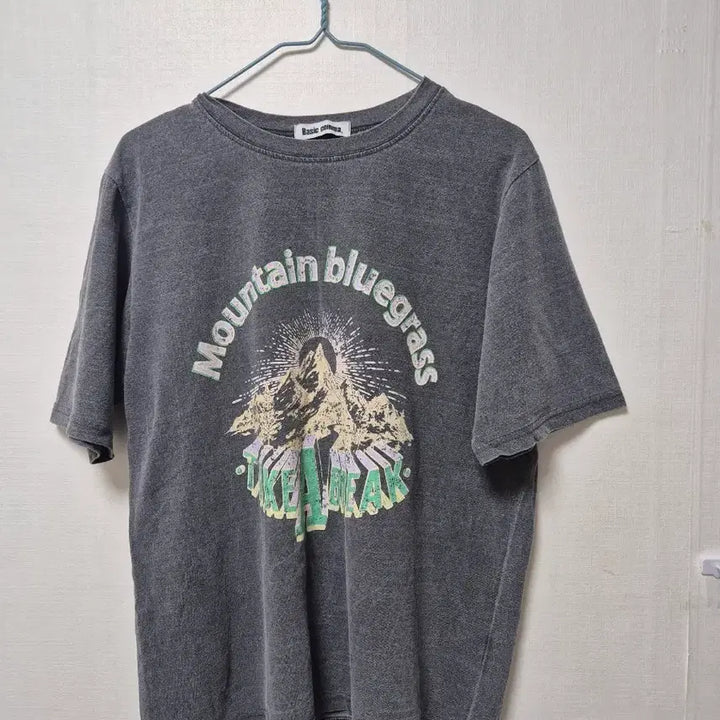 [BUNJANG] Mountain Bluegrass Graphic T-Shirt / Mountain Bluegrass 그래픽 반팔티