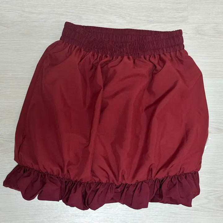 [BUNJANG] Balloon Fit Skirt (Burgundy) / 벌룬 / 버블 핏 스커트(버건디)