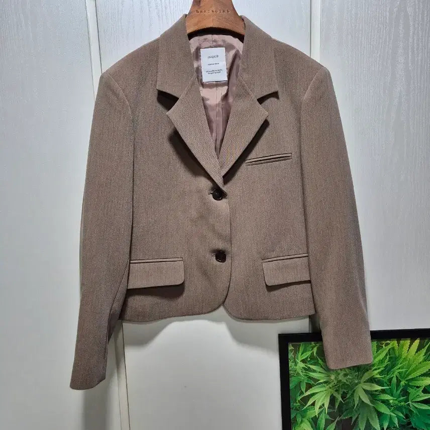 [BUNJANG] INOVF Brown Jacket / (세일)(새상품)INOVF 브라운 자켓