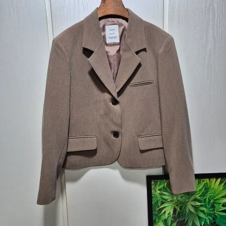 [BUNJANG] INOVF Brown Jacket / (세일)(새상품)INOVF 브라운 자켓