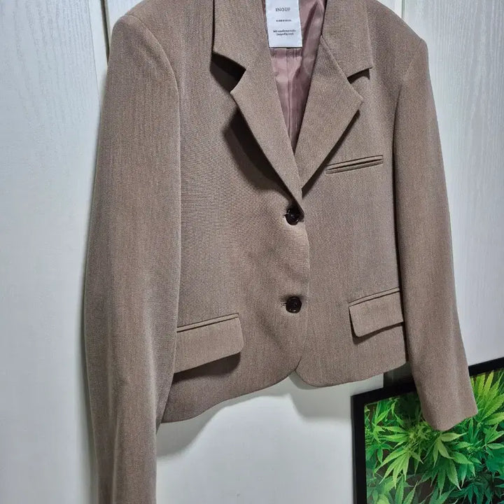 [BUNJANG] INOVF Brown Jacket / (세일)(새상품)INOVF 브라운 자켓