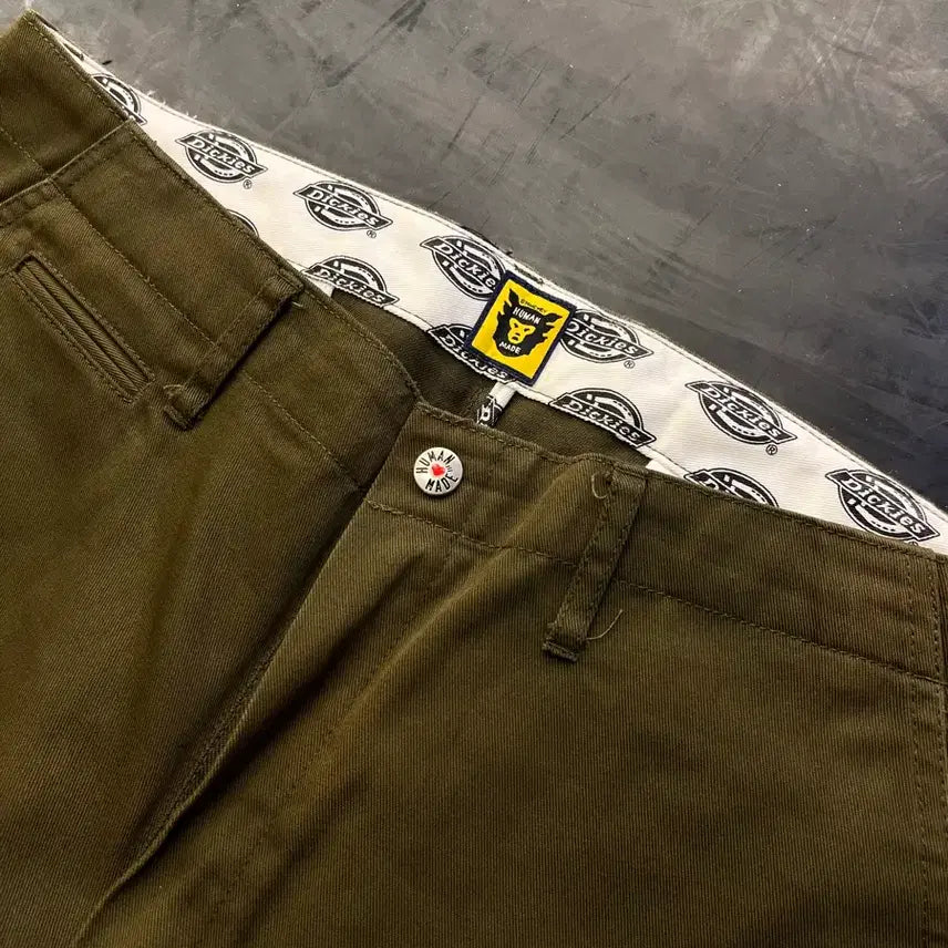 [BUNJANG] Human Made x Dickies Khaki Cotton Pants / M 휴먼메이드 디키즈