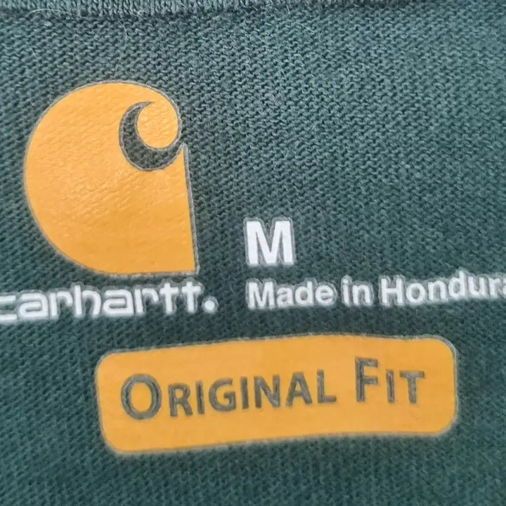 [BUNJANG] Carhartt Original Fit Short Sleeve T-Shirt Deep Green / M ) 칼하트 오리지널핏 딥그린 반팔티