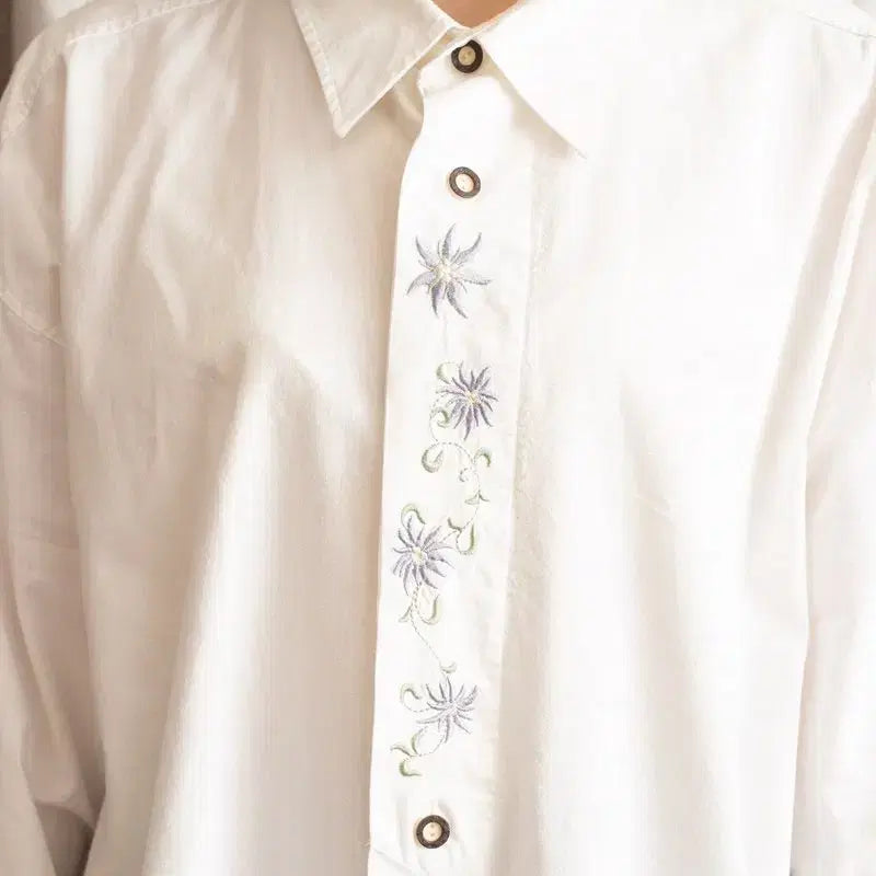 [BUNJANG] Vintage Austrian Linen Shirt / 빈티지 오스트리아 린넨 셔츠