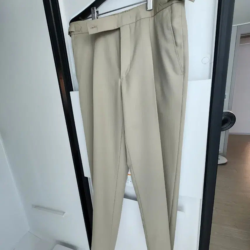 [BUNJANG] Sartorology Beige Wool Pants Size 44 (30) / 사르톨로지/베이지 울팬츠/44(30)