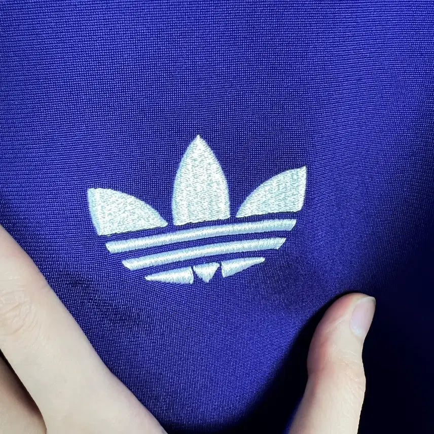 [BUNJANG] Adidas Purple Track Top Jersey Jacket L (100) / 아디다스 퍼플 트랙탑 져지 자켓 남100 L 라덴 빈티지