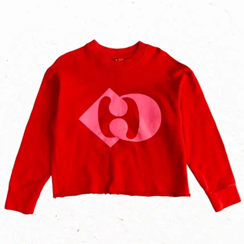 [BUNJANG] Lucky Chouette Graphic Crop T-Shirt / 럭키슈에뜨 그래픽 크롭 티셔츠