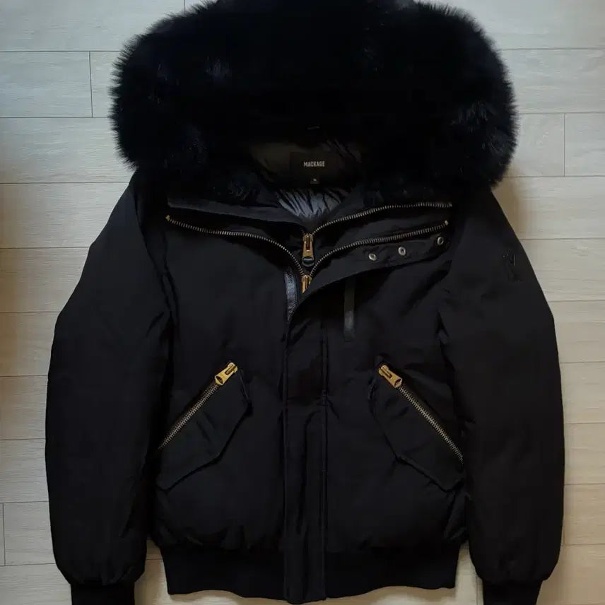 [BUNJANG] Mackage Dixon Black Gold 23FW Size 38 Jacket / 맥케이지 딕슨 23fw 38사이즈