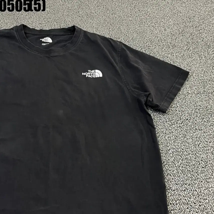 [BUNJANG] The North Face Black Short Sleeve T-Shirt / 노스페이스 블랙 반팔티