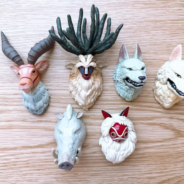 [BUNJANG] Studio Ghibli Princess Mononoke Magnet Bundle Set / 지브리 모모노케히메 마그넷 일괄