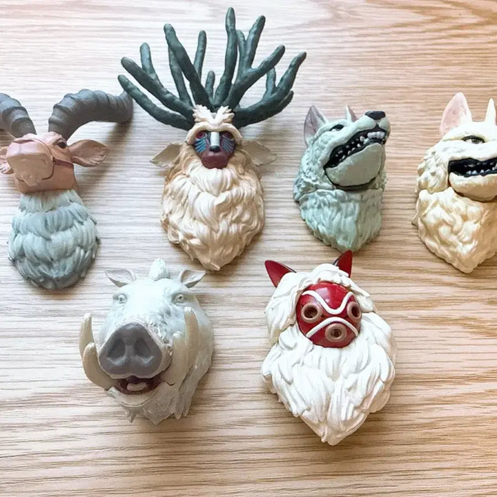 [BUNJANG] Studio Ghibli Princess Mononoke Magnet Bundle Set / 지브리 모모노케히메 마그넷 일괄