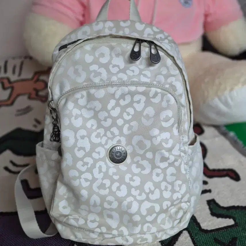 [BUNJANG] Kipling Leopard Backpack / 키플링 레오파드백팩