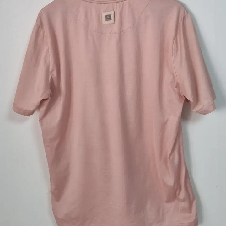 [SOLD OUT] L (100) 시스템 핑크 포켓 반팔티