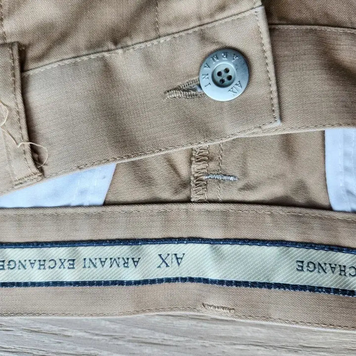 [BUNJANG] Armani Exchange Beige Cotton Pants (32) / ARMANI EXCHANGE 베이지 면바지 32