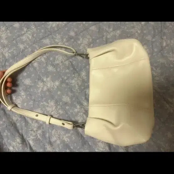 [BUNJANG] Ivory Tote Shoulder Bag / 아이보리 가방