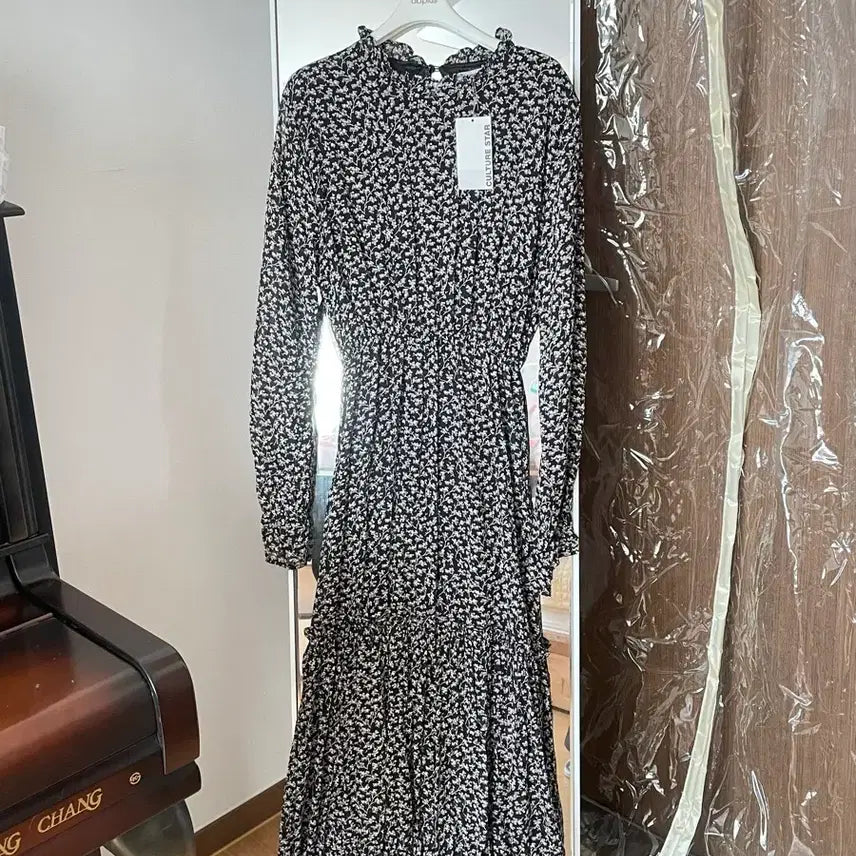 [BUNJANG] Culture Star Flower Long Dress / [새제품] 컬쳐스타 플라워 롱 원피스