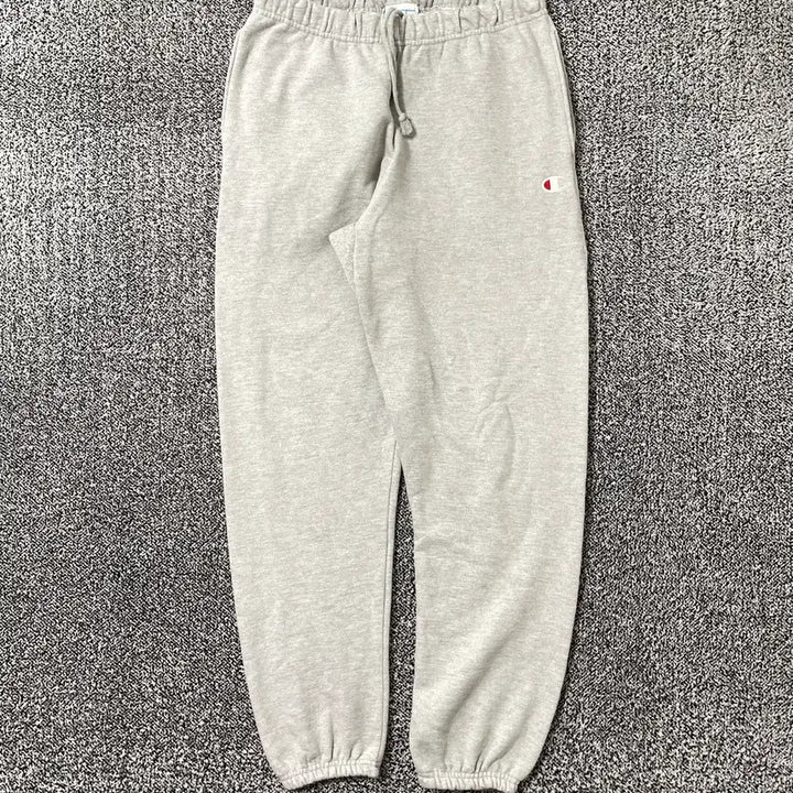 [BUNJANG] Champion Mini Logo Sweatpants Jogger Pants Grey Vintage / 빈티지9. 챔피온 미니 로고 스웻팬츠 조거팬츠 그레이
