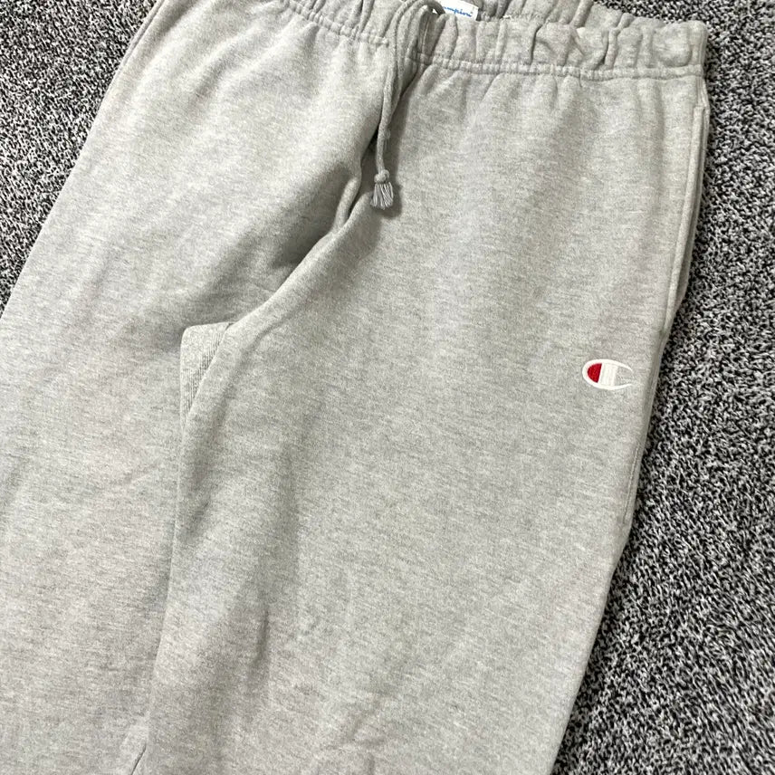 [BUNJANG] Champion Mini Logo Sweatpants Jogger Pants Grey Vintage / 빈티지9. 챔피온 미니 로고 스웻팬츠 조거팬츠 그레이
